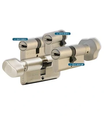 Security euro lock cylinders
