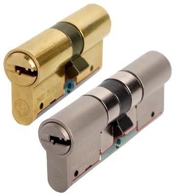 High security euro cylinders