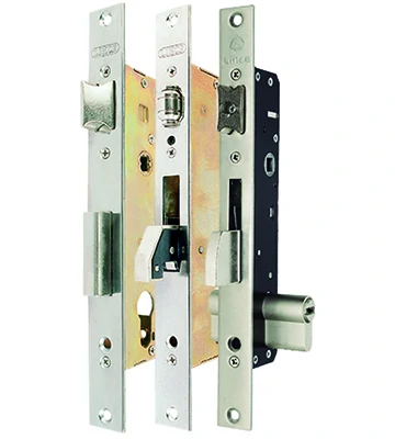 Aluminium door locks