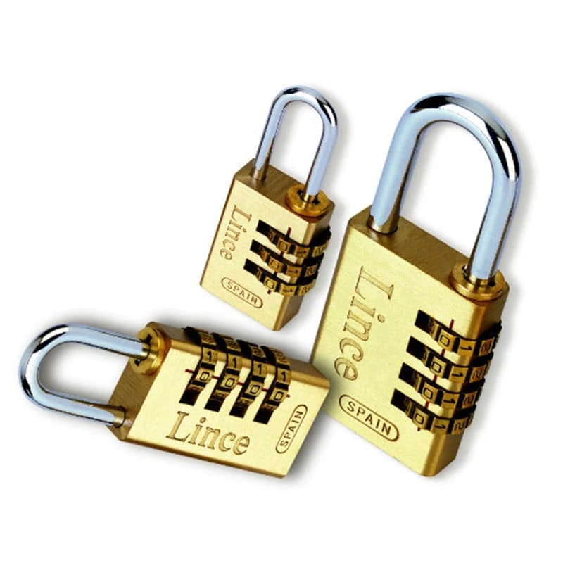 CADENAS A CODE EN LAITON - 4 CHIFFRES