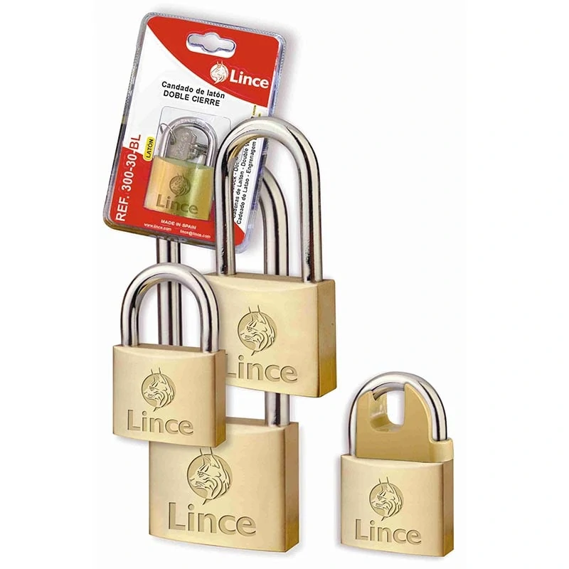 Cadenas á cle LINCE NAUTIC 55045 , marine, extérieur, inox, 45mm.