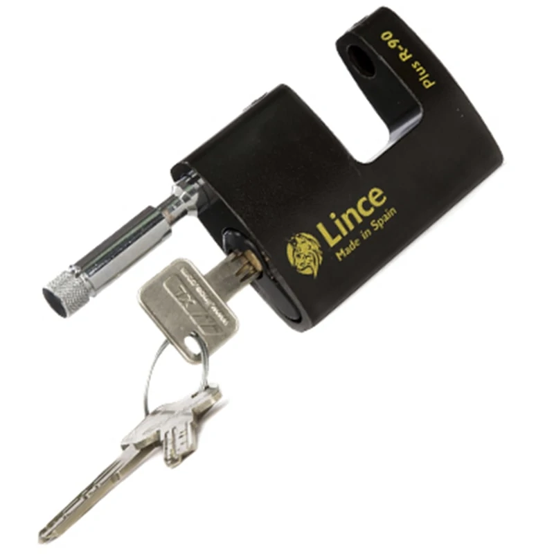 Cadenas rectangulaire haute sécurité PLUSR-90