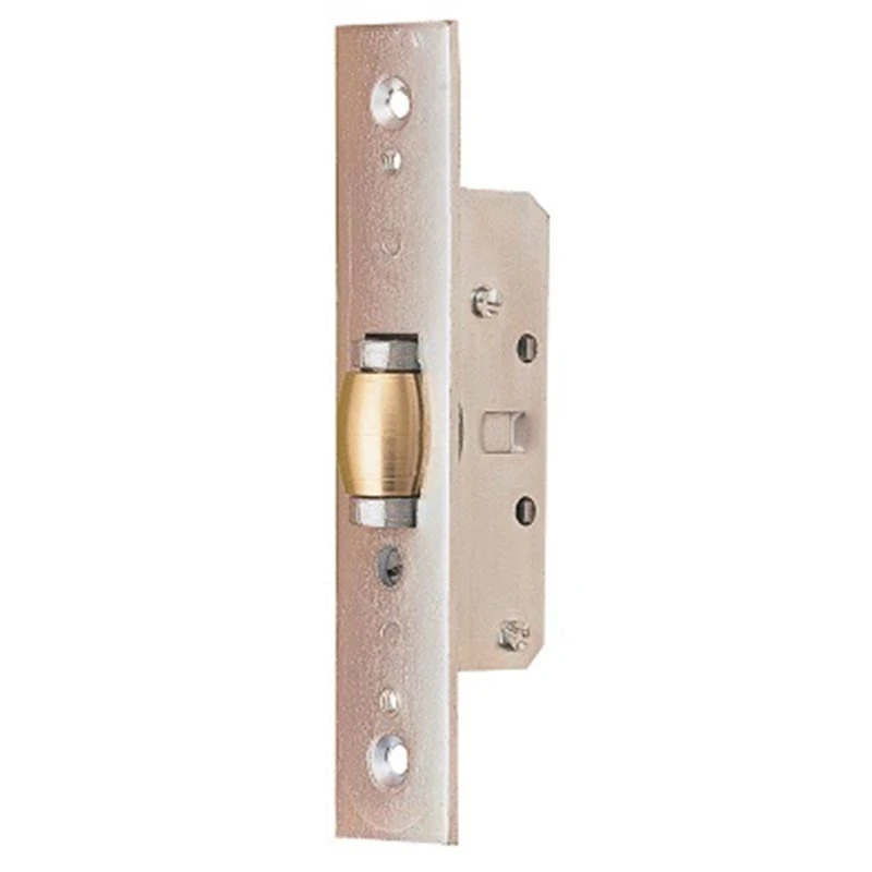 Cerradura embutir puerta metal perfil estrecho