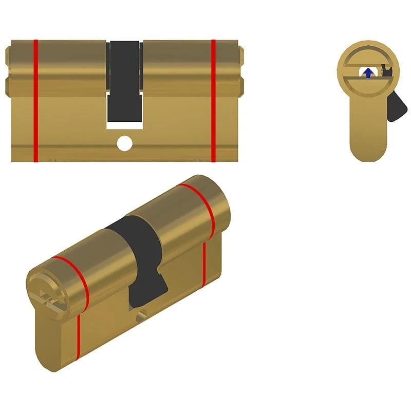 anti- snap lock cylinder CPLUS