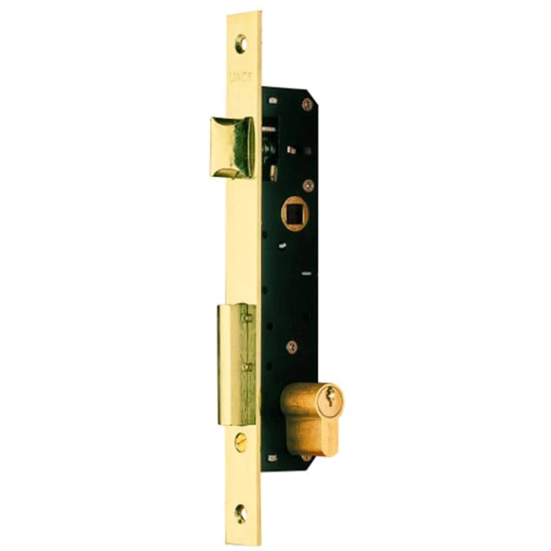 Lince Rim Door Lock High Security Heavy Duty Sliding Dead Bolt Built-In  Alarm