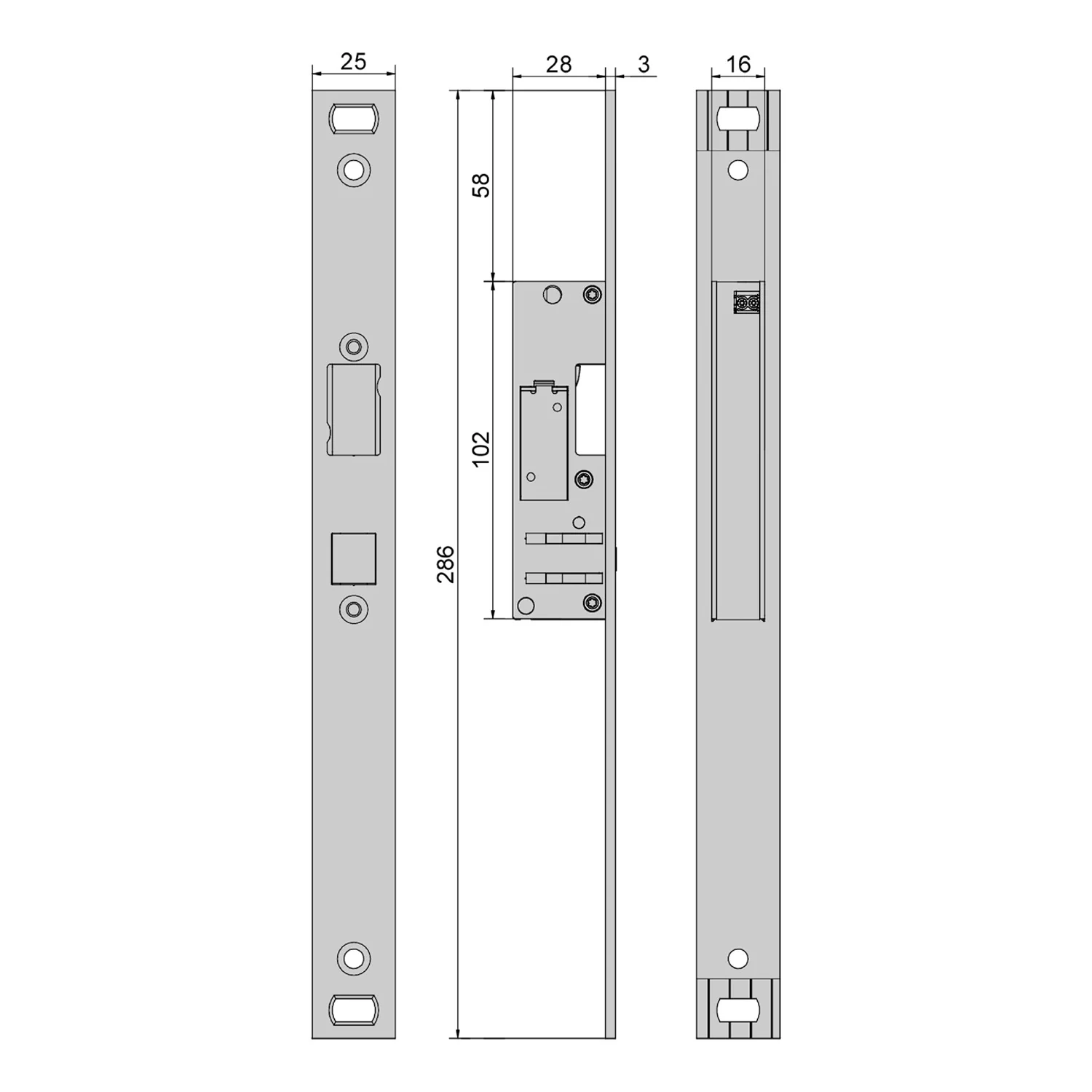 Cilindro C7W triple bloqueo con copia controlada - Cilindros de seguridad -  Lince