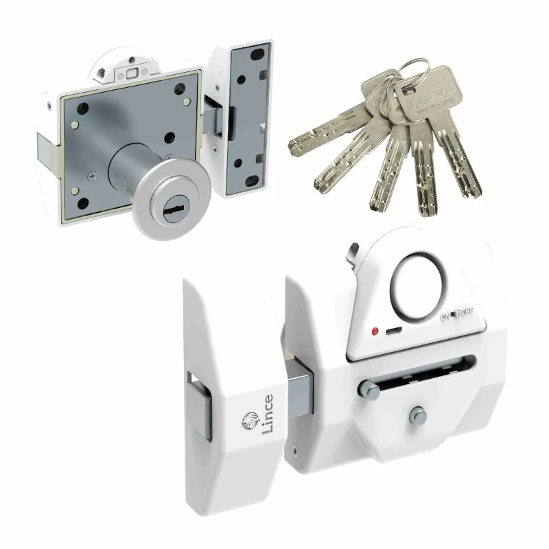 Serrure haute sécurité avec alarme 7930RSA