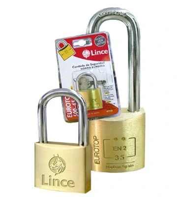 EUROTOP: CERTIFIED BRASS PADLOCKS