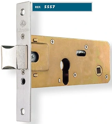 Horizontal mortice locks, Series 5578, 5577 and 5557